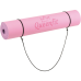 Коврик для фитнеса  Queenfit Premium TPE 0,5 см pink-violet - фото №8